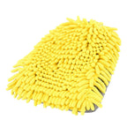 Unique Bargains Car Mitt Microfiber Wash Washing Cleaning Glove Anti Scratch Yellow