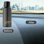 Car Cleaning Kit Plastic Revitalizing Coating Agent, Nano Plastic Refreshing Coating, Plastic Parts Refurbish Agent for Car - Car Care Tools with Sponge and Towel (30ml*2pcs)