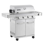 17842 Stainless Steel 4 Burner Propane Gas Grill with Rotisserie