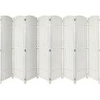 Tall Folding Room Divider Screen, Portable Privacy Partition Wall Panel for Bedroom, Living Room and Office
