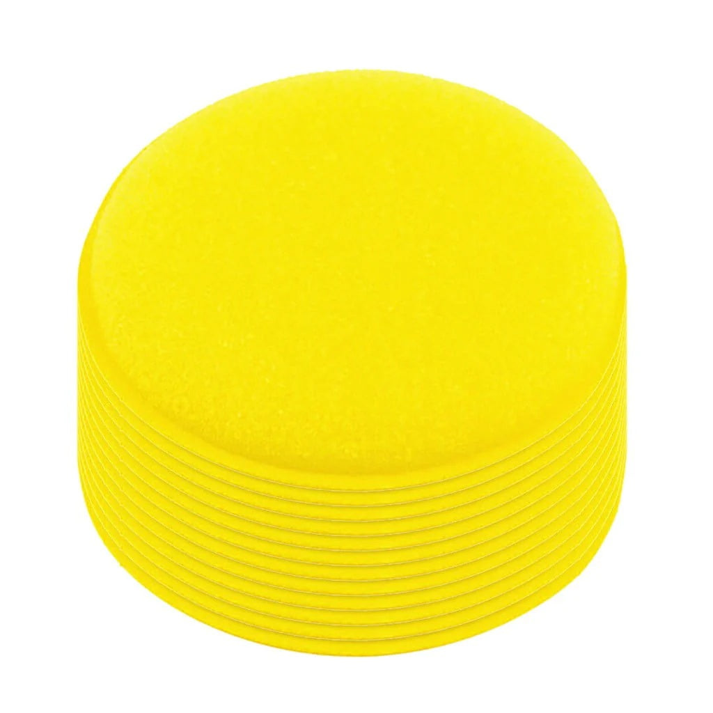 Pompotops Car Polishing Pad Wax Applicator Sponge Kit For Car Cleaning Household Polishing