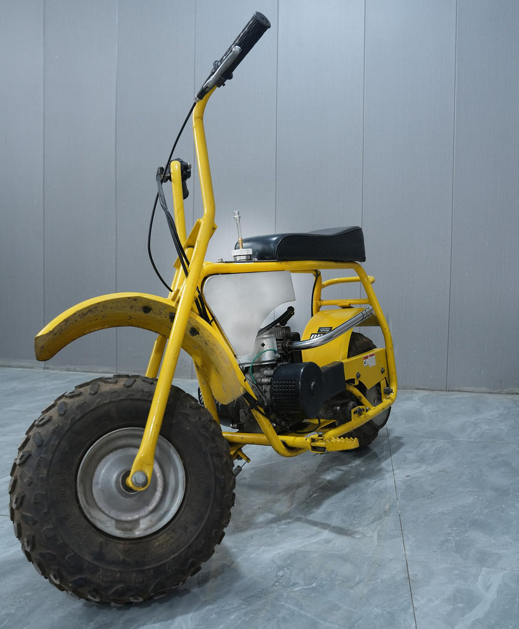 Stainless Steel Mini Bike Gas Fuel Tank for CT200U Baja DB30 ( Blitz, Dirt Bug, Racer ) Doodle Bug Mini bike