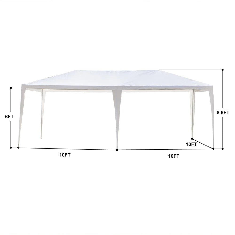 SalonMore 10'x30' Party Wedding Patio Tent w/5 Canopy Gazebo Pavilion Event