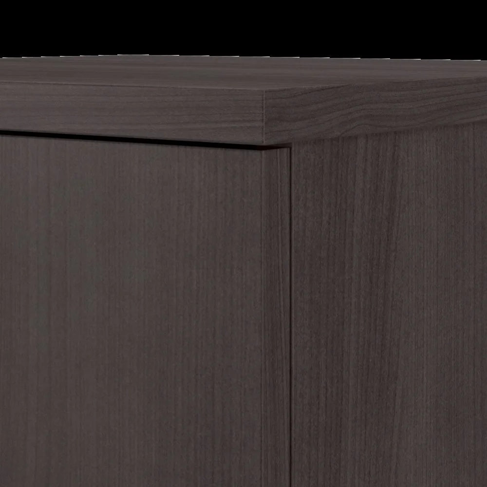Universal Tall Narrow Storage Cabinet in Platinum Gray - Engineered Wood
