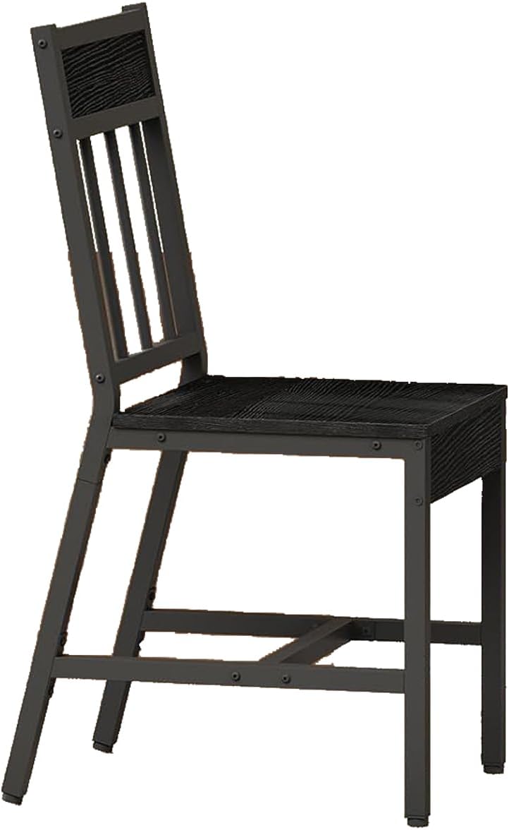 Black Dining Chairs Set of 4, Upgrade Farmhouse Kitchen Room Chair