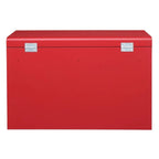 IVV 4-Drawer Rolling Tool Chest w/Lock & Key, Tool Storage Cabinet with Universal Wheels, Anti-Scratch Liners, Tool Organizer Box for Garage, Warehouse & Repair Shop, Red