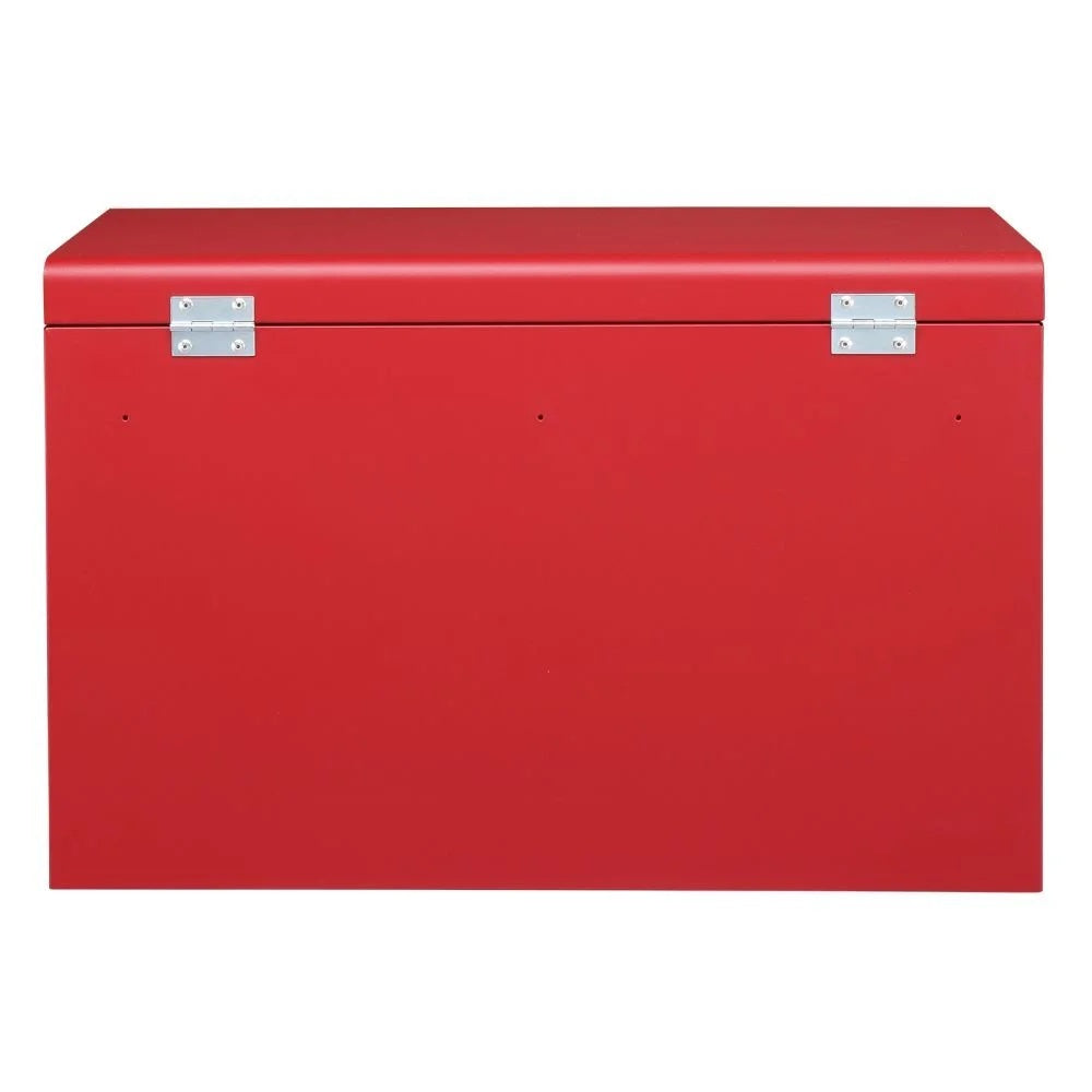 IVV 4-Drawer Rolling Tool Chest w/Lock & Key, Tool Storage Cabinet with Universal Wheels, Anti-Scratch Liners, Tool Organizer Box for Garage, Warehouse & Repair Shop, Red