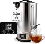 7L (30 Cups) Hot Water Dispenser Urn, Commercial Hot Water Boiler