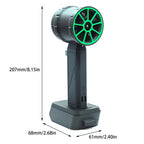 Motor Handheld Ducted Turbofan 50mm Brushless Motor Jet Fan  800-1000g Thrust Car Washer High Power Dust Blower Keyboard Cleaning Tool Compatible With // 18V