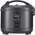 JNP-S15U-KY 8 Cup Capacity Rice Cooker with Non-Stick Inner Pot, Retractable Power Cord, and Keep Warm up to 12 Hours, Black