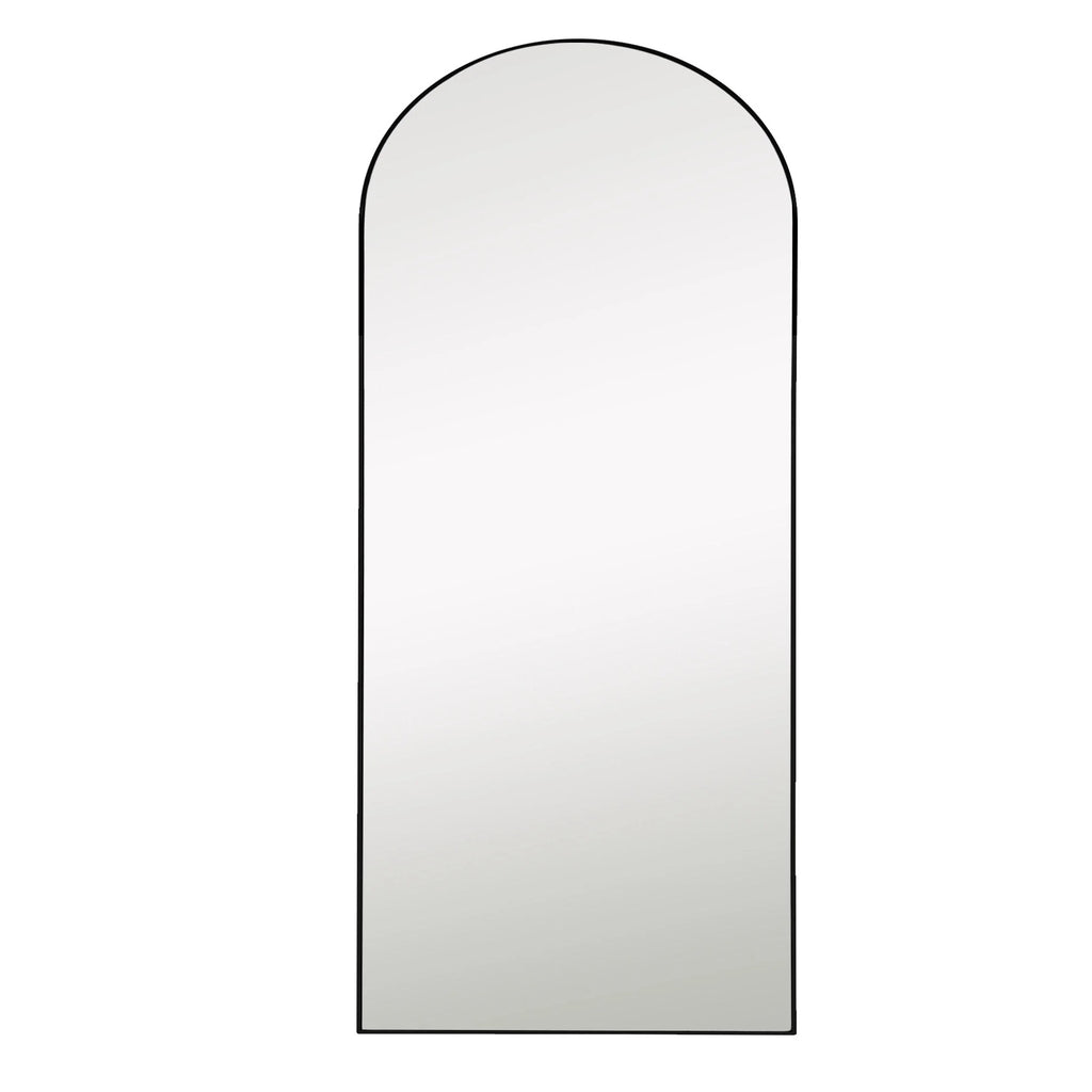 Arched Full Length Floor Mirror, Large Full Body Standing and Wall Mounted Mirror for Bedroom, Living Room and Home Decor