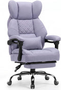 Big & Tall Ergonomic Gaming Chair, Wide Spring Seat, Linkage Armrest, Earth Black