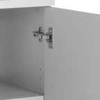 Prepac 3-Piece Extra Large HangUps Storage Cabinet Set, Light Gray