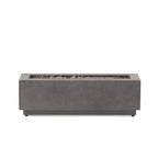Christopher Knight Home Wellington Outdoor 50,000 BTU Rectangular Fire Pit (No Tank Holder) by  Brushed Brown