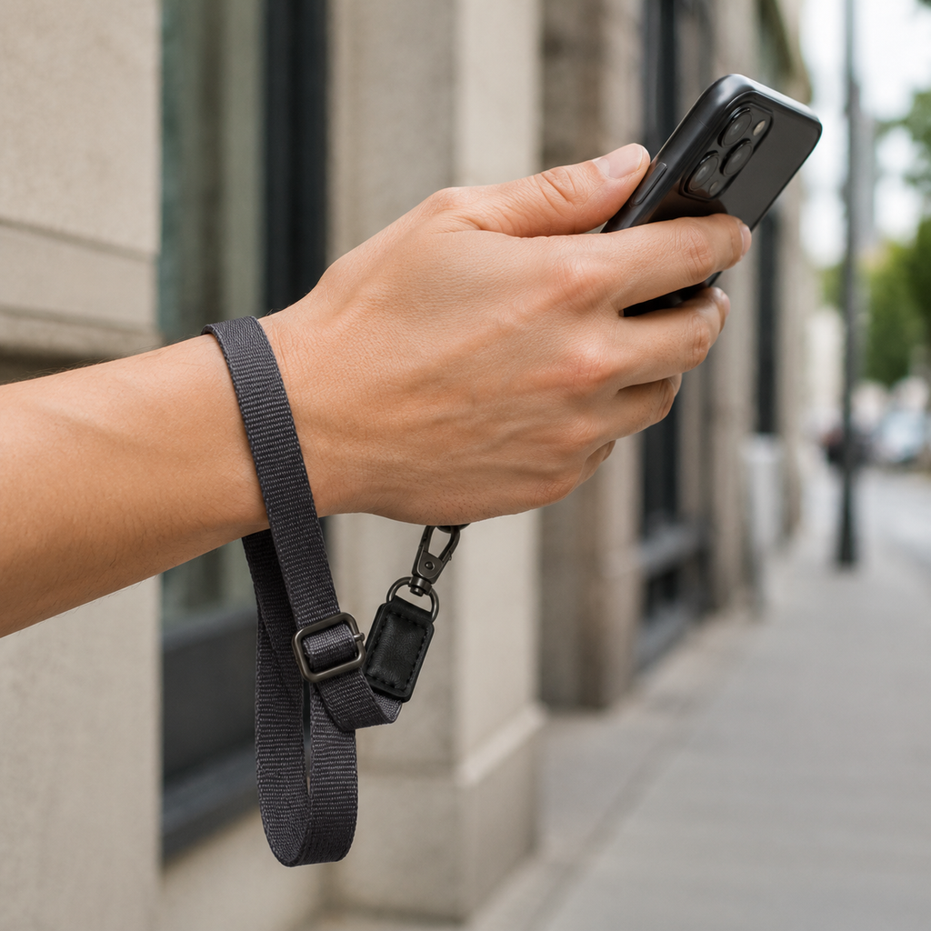 Slate Phone Wristlet