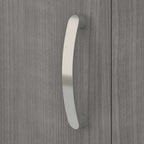 Universal Tall Narrow Storage Cabinet in Platinum Gray - Engineered Wood
