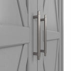 Key West Tall Storage Cabinet with Doors in Bing Cherry - Engineered Wood
