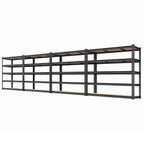 REIBII Adjustable Steel Heavy Duty Garage Storage Shelf,48"W x 24"D x 72"H,3020 LBS