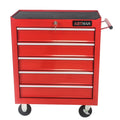 5 Drawer Rolling Tool Chest, Steel Tool Storage Cabinet for Garage Storage with 4 Wheels and Locker