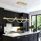 Minimalist Dimmable LED Pendant Chandelier with Remote Control
