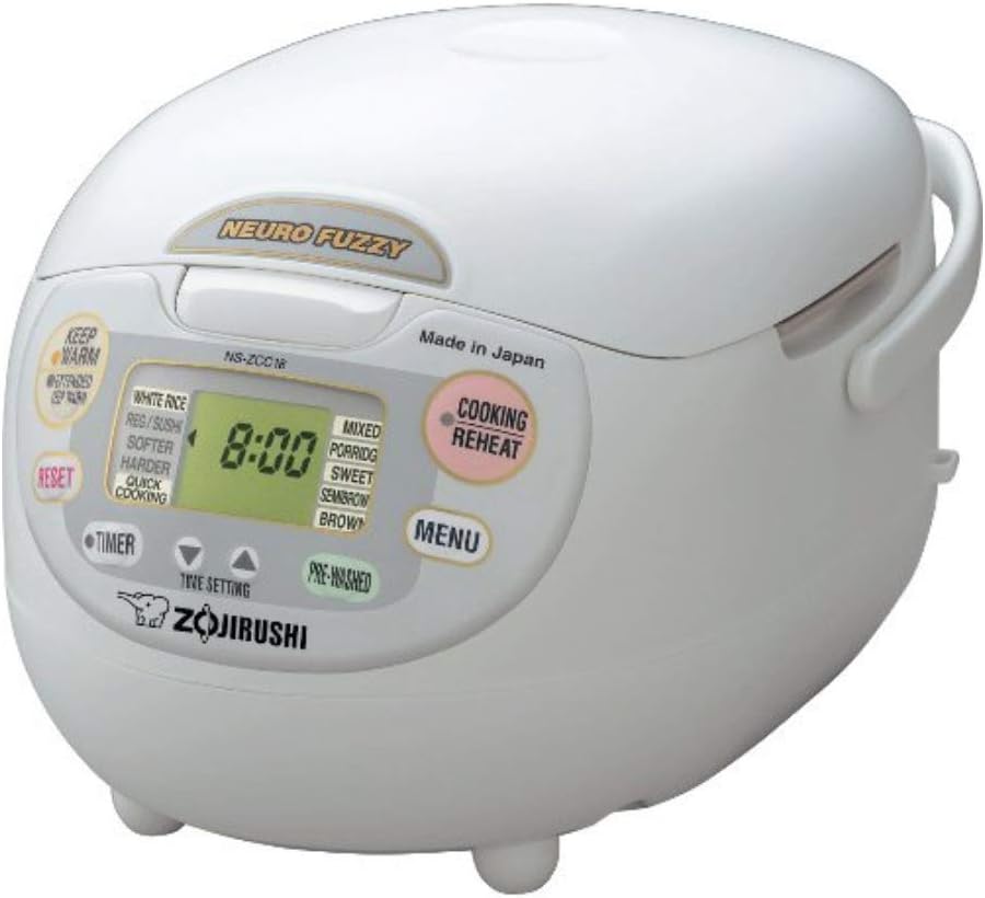 NS ZCC10 Neuro Fuzzy Rice Cooker and Warmer (White)