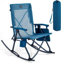 Oversized Folding Rocking Camping Chair, Padded