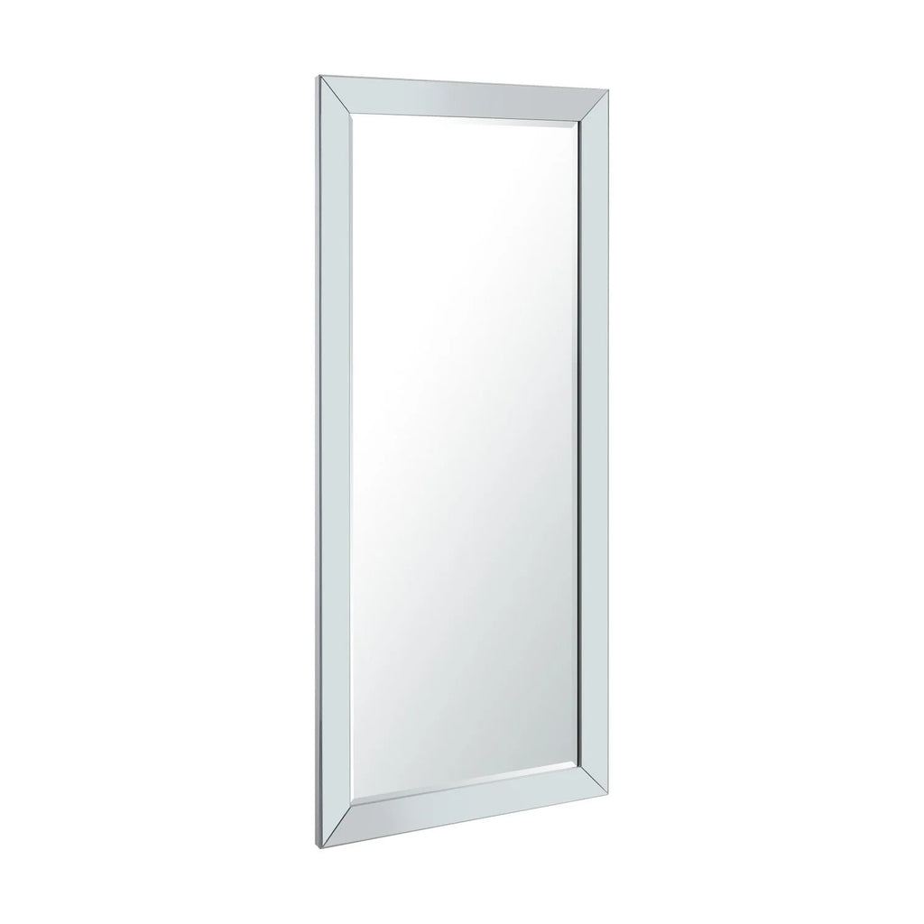 Tall Beaded Full Length Mirror, Oversized Full Body Standing Mirror with Decorative Frame for Bedroom, Dressing Room and Home Decor