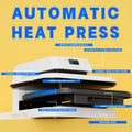 1500W 15"X15" Auto Heat Press Machine for Transfer Vinyl& Sublimation Project