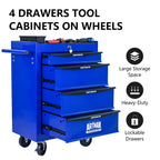 ARTMAN 20" 6-Drawer Tool Chest Cabinet with Ball Bearing Drawer Slides, Steel Tool Storage Box Organizer for Garage Workshop Repair Shop