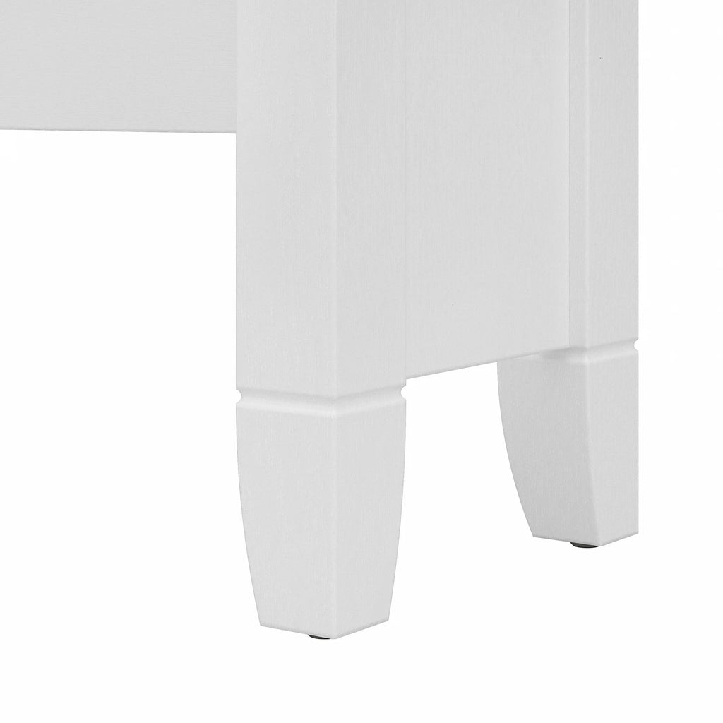 Bush Furniture Key West Over The Toilet Storage Cabinet in Driftwood Gray