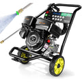TEANDE Gas Pressure Washer Powered, 2.6 GPM 209cc 7.0 HP Power Washer with 3 Quick-Connect Nozzles, 25-?Hose for Cars, Driveway, Patio, Siding, Fence Cleaning