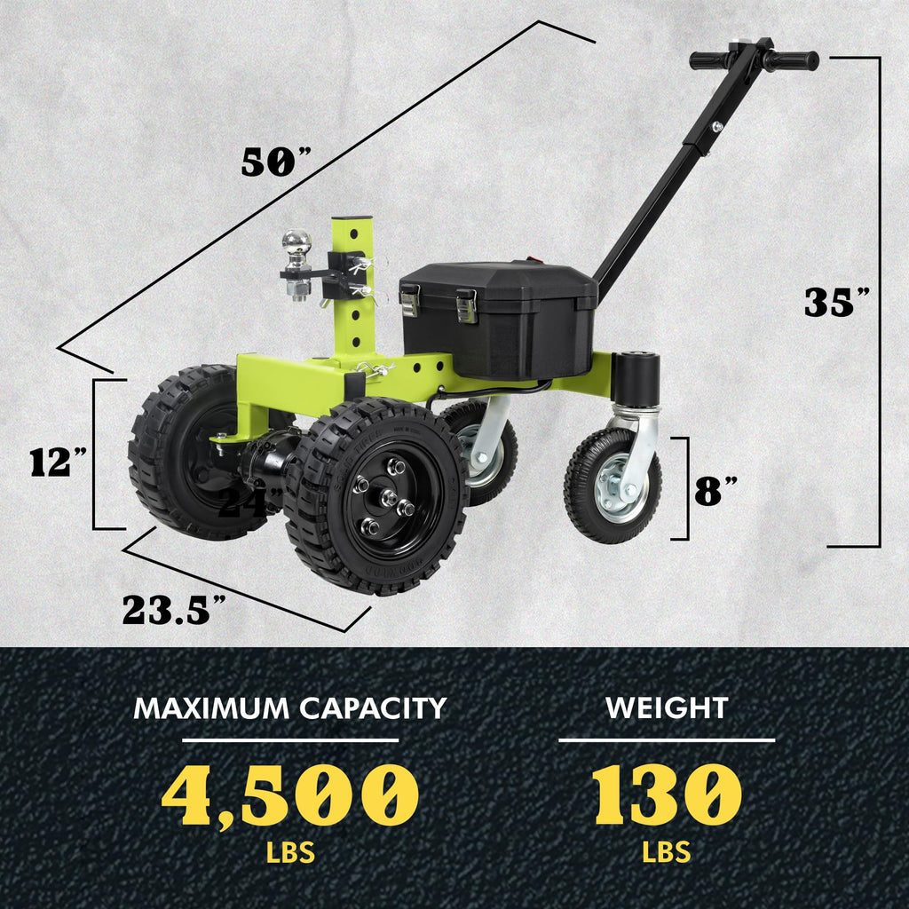 Electric Trailer Dolly - Trailer - 24V 800W 4500 lb