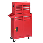 Zimtown Rolling Tool Chest, 4-Drawer Tool Box Organizer, Tool Storage Cabinet