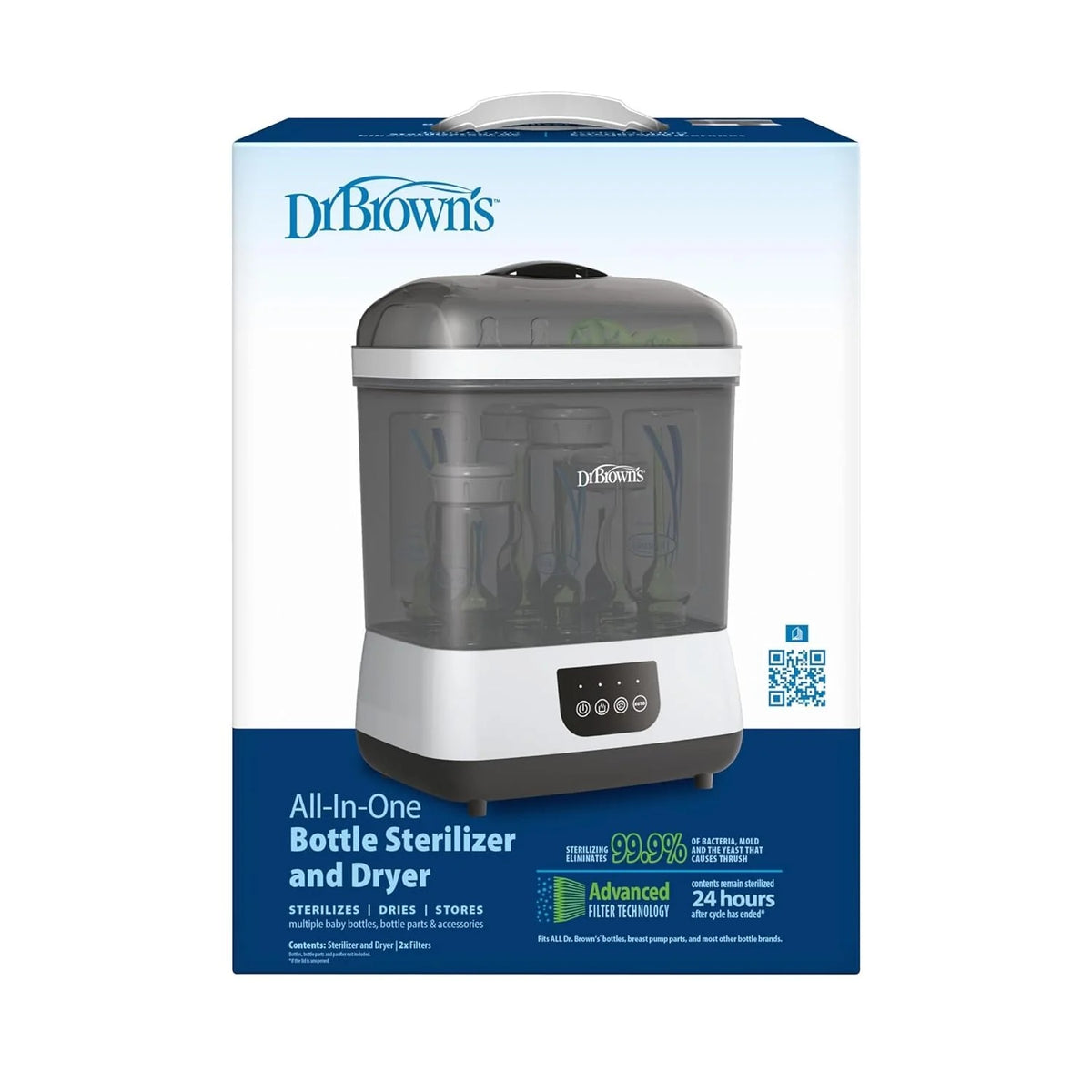 All-in-One Baby Bottle Sterilizer and Dryer
