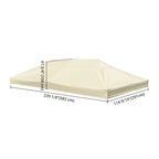 InstaHibit 10x20Ft Replacement Pop up Canopy Top Sunshade Cover Outdoor Patio