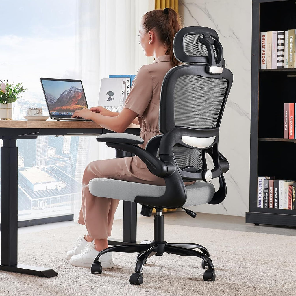 Office Chair Ergonomic Desk Chair - Gaming Chair with Lumbar Support