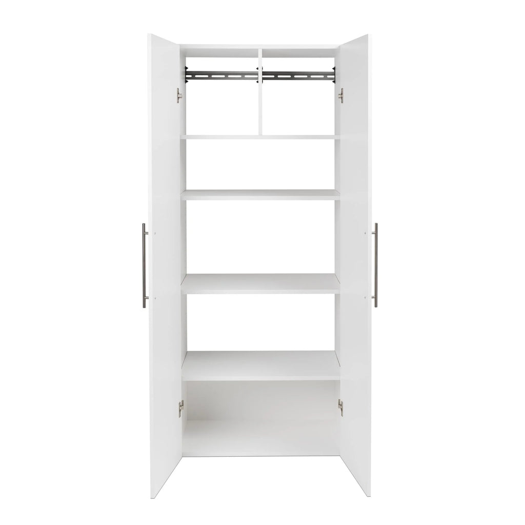 Prepac Large HangUps Storage Cabinet, Light Gray