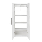 Prepac Large HangUps Storage Cabinet, Light Gray