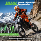 H3 Electric Dirt Bike for Adults 3500W 40MPH Electric Motorcycle
