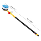 Car Wash Cleaning Kit Chenille Microfiber Wash Mop 360 Degree Automatic Rotation Car Wash Tool for Windshield Windows Doors