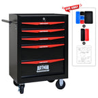 ARTMAN  20" 5-Drawer Rolling Metal Tool Chest Cabinet,Steel Tool Storage Box Organizer for Garage Workshop Warehouse