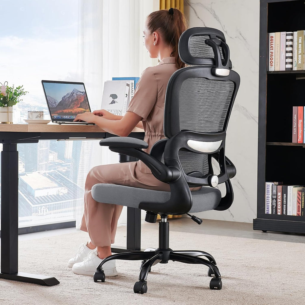 Office Chair Ergonomic Desk Chair - Gaming Chair with Lumbar Support