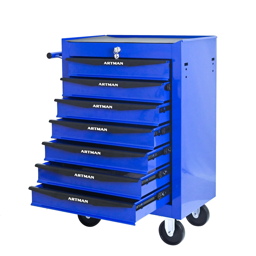 ARTMAN 20" 6-Drawer Tool Chest Cabinet with Ball Bearing Drawer Slides, Steel Tool Storage Box Organizer for Garage Workshop Repair Shop