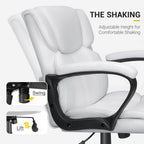 Mid Back Office Chair, Ergonomic Swivel Computer Task Chair for Home Office, Work and Study
