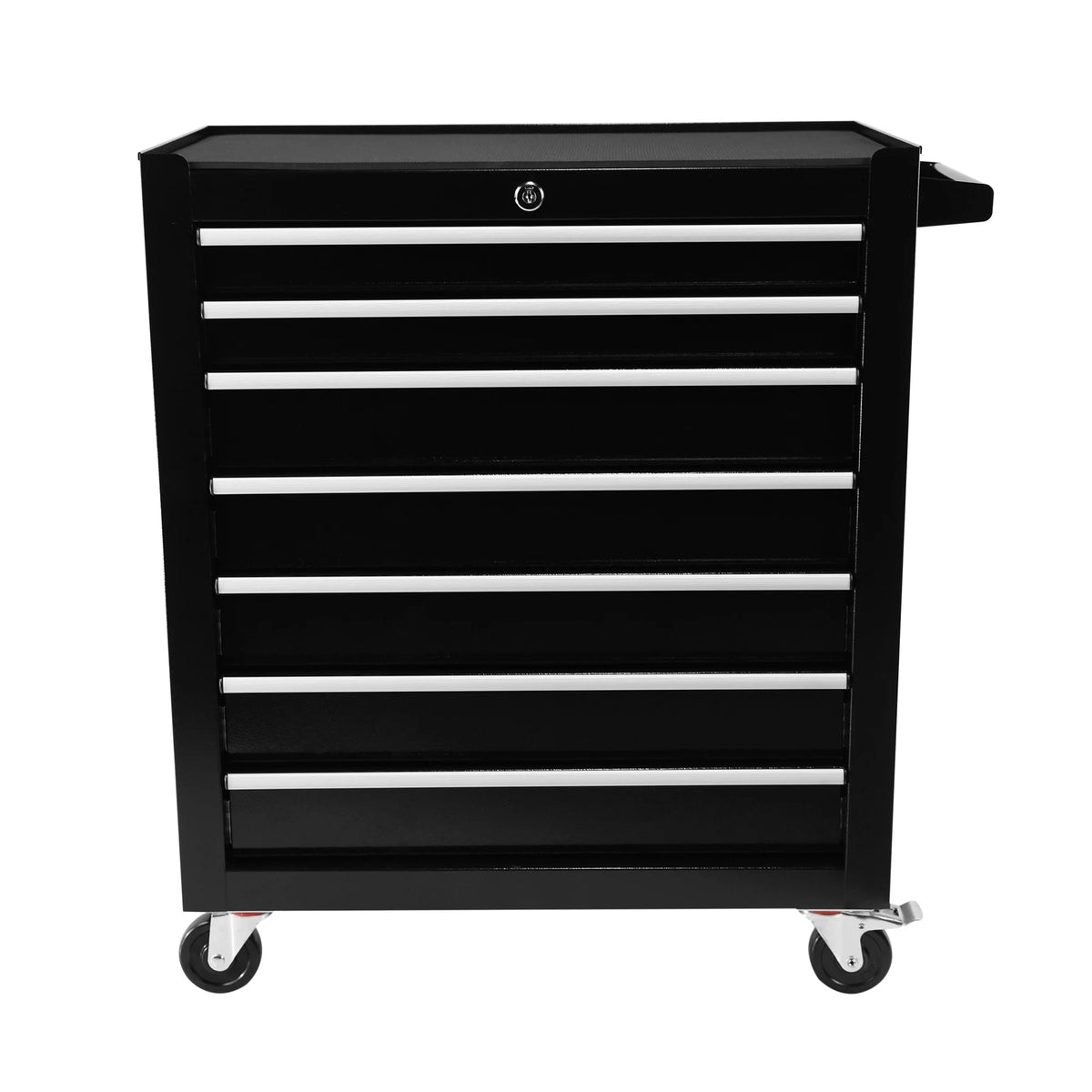 Pinypikaka 7 Drawer Rolling Tool Chest on Wheels, Lockable Tool Box, Removable Storage Case for Garage, Workshop and Craftsmen