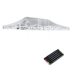 InstaHibit 10x20Ft Replacement Pop up Canopy Top Sunshade Cover Outdoor Patio