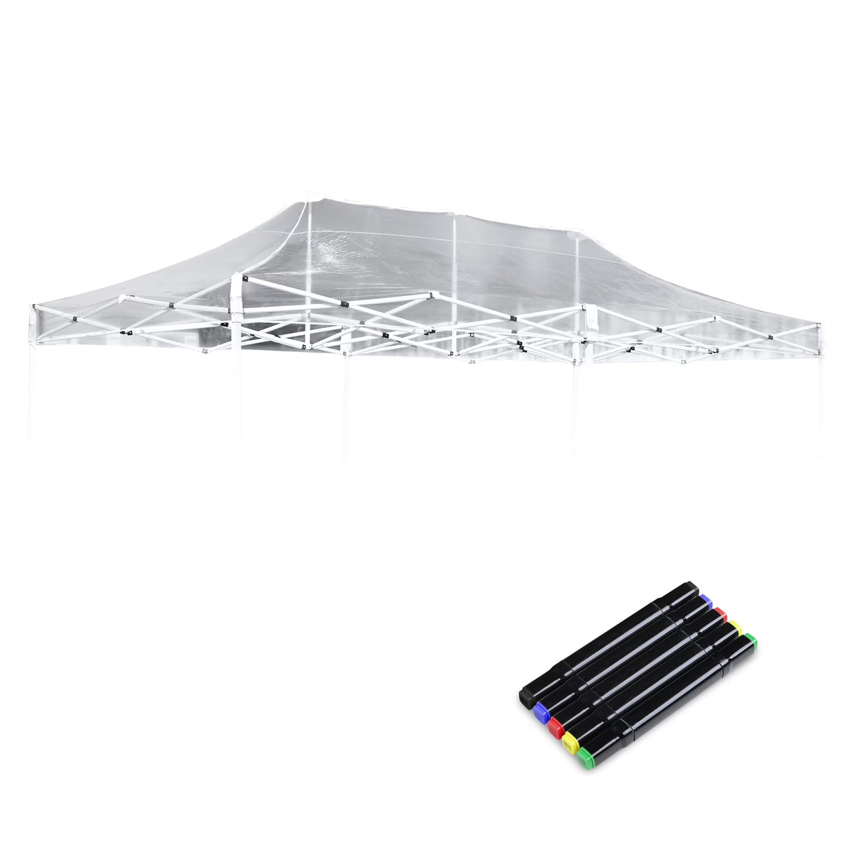 InstaHibit 10x20Ft Replacement Pop up Canopy Top Sunshade Cover Outdoor Patio