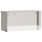 vidaXL Kitchen Wall Cabinet with Shelf Storage Restaurant Stainless Steel