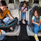 3-in-1 Slim Convertible Car Seat, All-in-One Infant Toddler Booster Seat, Rear & Forward Facing Child Safety Seat, Blue