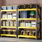 59" W Garage Shelving,5-Tier Heavy Duty Shelving Unit,3000LBS Adjustable Metal Storage Shelves,Storage Rack Units for Industrie,Shed,Warehouse,Basement,Black,59" W x 20" D x 72" H